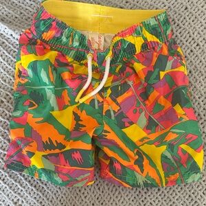 Cat & Jack Yellow Mesh Lined Shorts